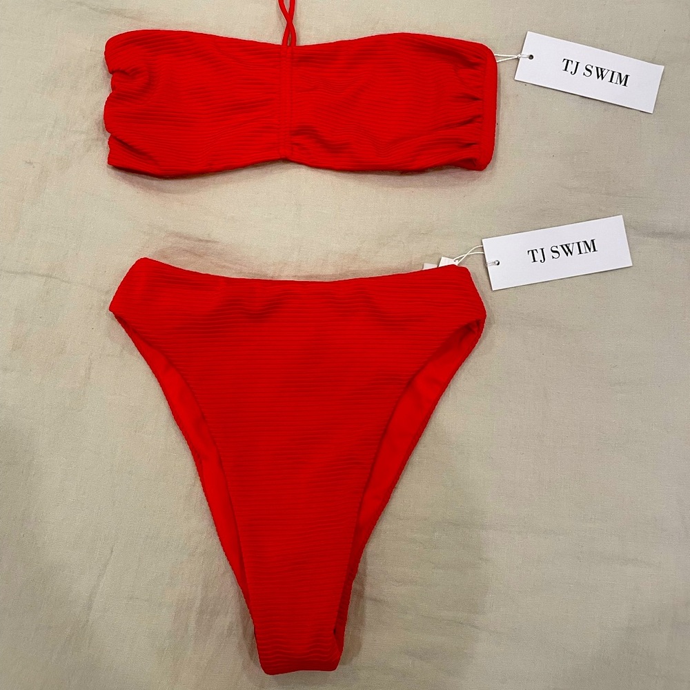 TJ Swim Red Bikini